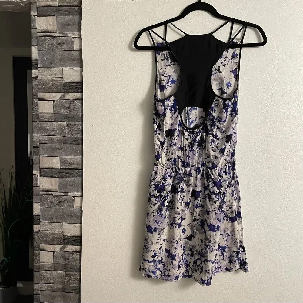 parker floral print slip dress - Picture 8 of 12